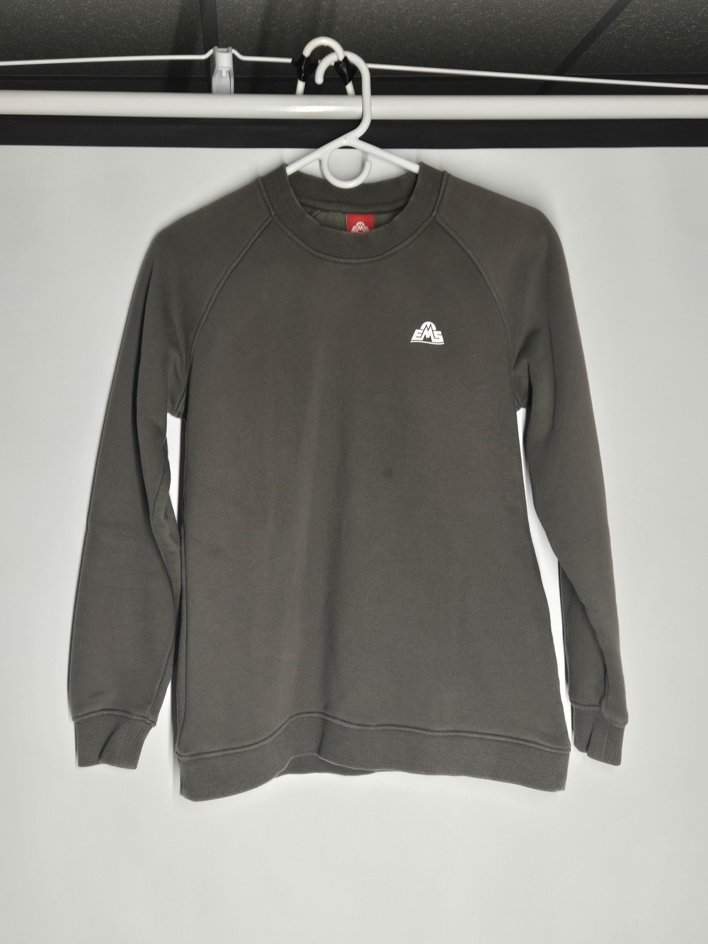 Eastern Mountain Sports Olive Green Crewneck Sweatshirt